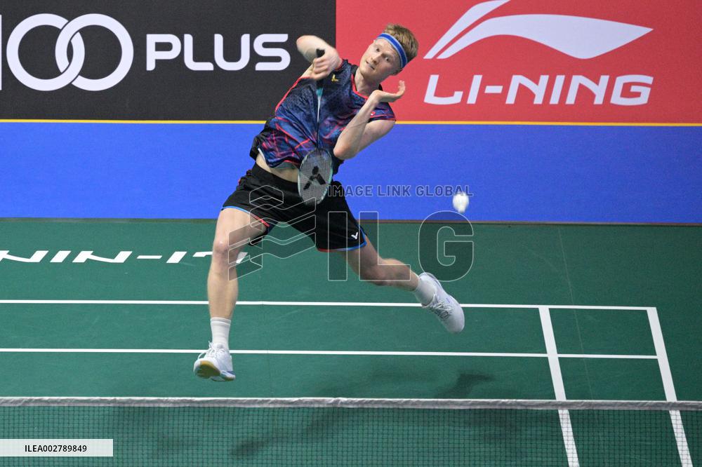(SP)SINGAPORE-BADMINTON OPEN-MEN'S SINGLES