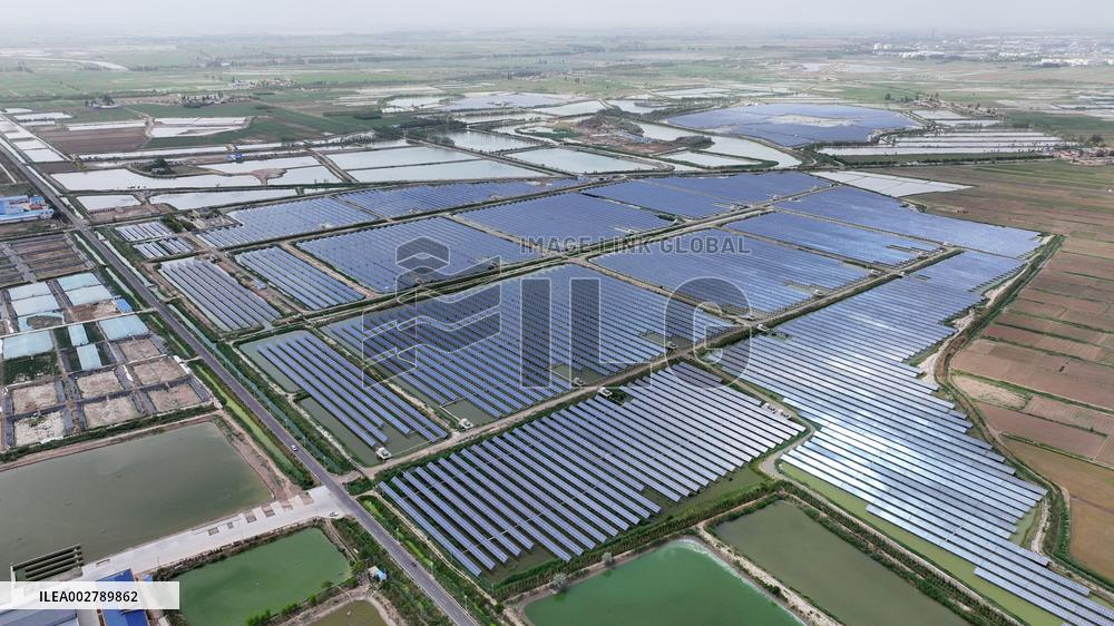 (VistaNingxia)CHINA-NINGXIA-FISHERY AND SOLAR COMPLEMENTATION-GREEN ENERGY (CN)