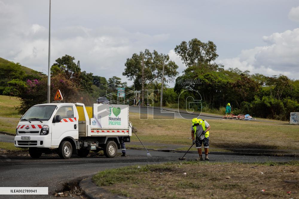 End Of The State Of Emergency In Noumea - New Caledonia