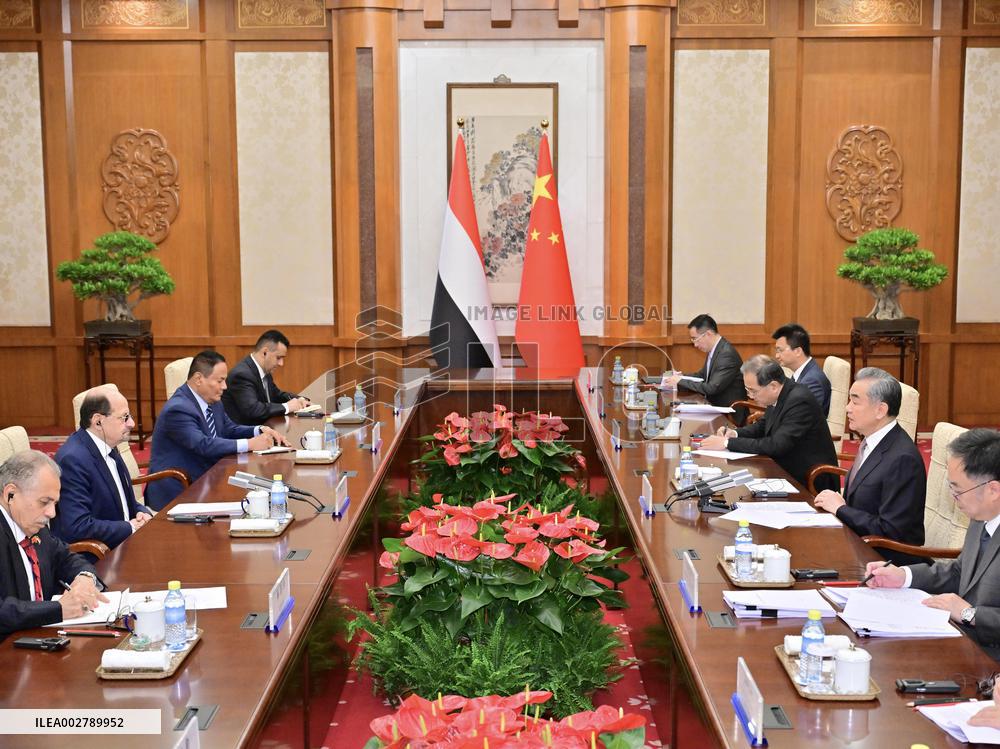 CHINA-BEIJING-WANG YI-YEMEN-MEETING (CN)
