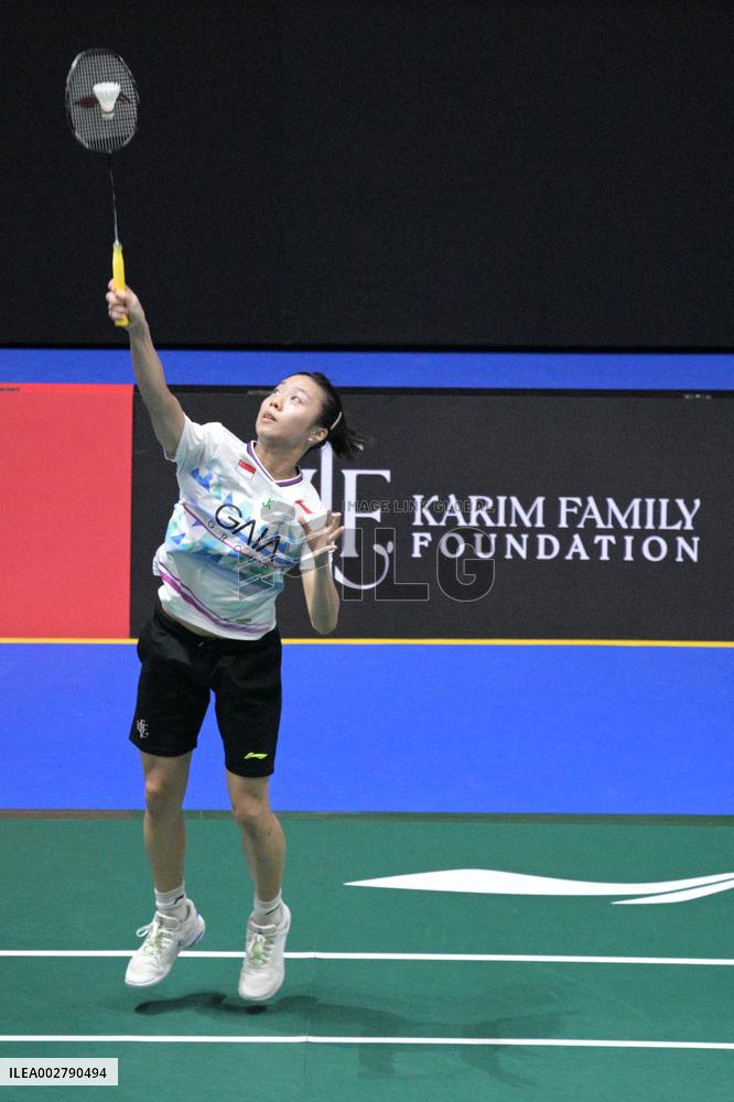 (SP)SINGAPORE-BADMINTON OPEN-WOMEN'S SINGLES
