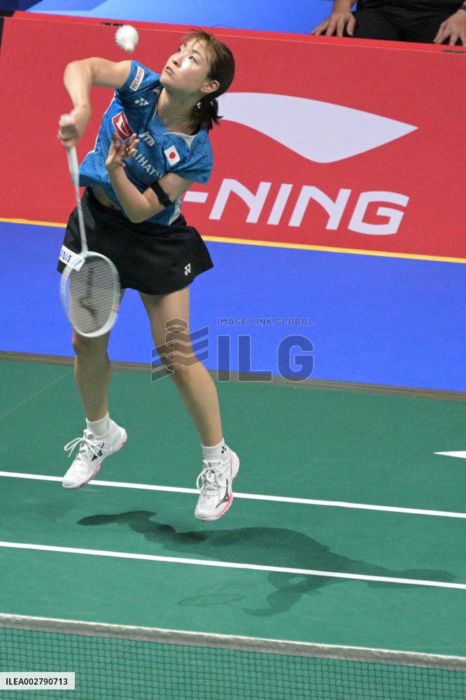 (SP)SINGAPORE-BADMINTON OPEN-WOMEN'S SINGLES
