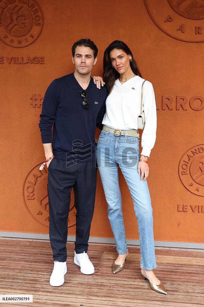 Players At The 2024 French Open - Village Day Three NB