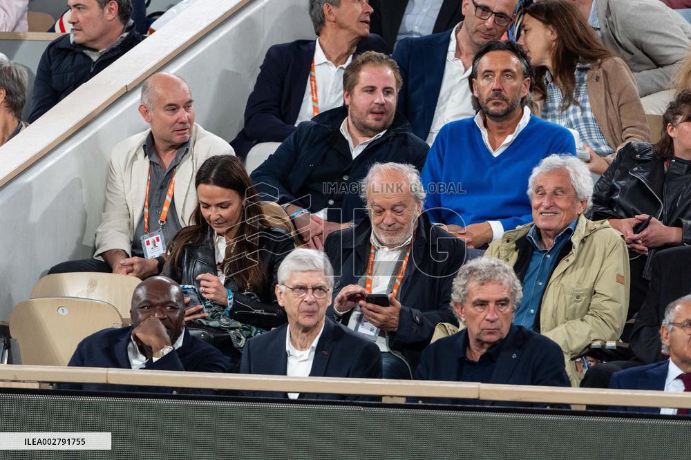 French Open - Celebrities In The Stands