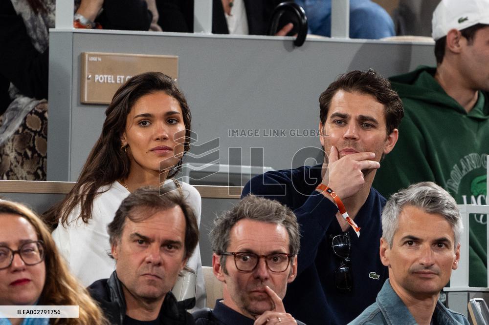 French Open - Celebrities In The Stands