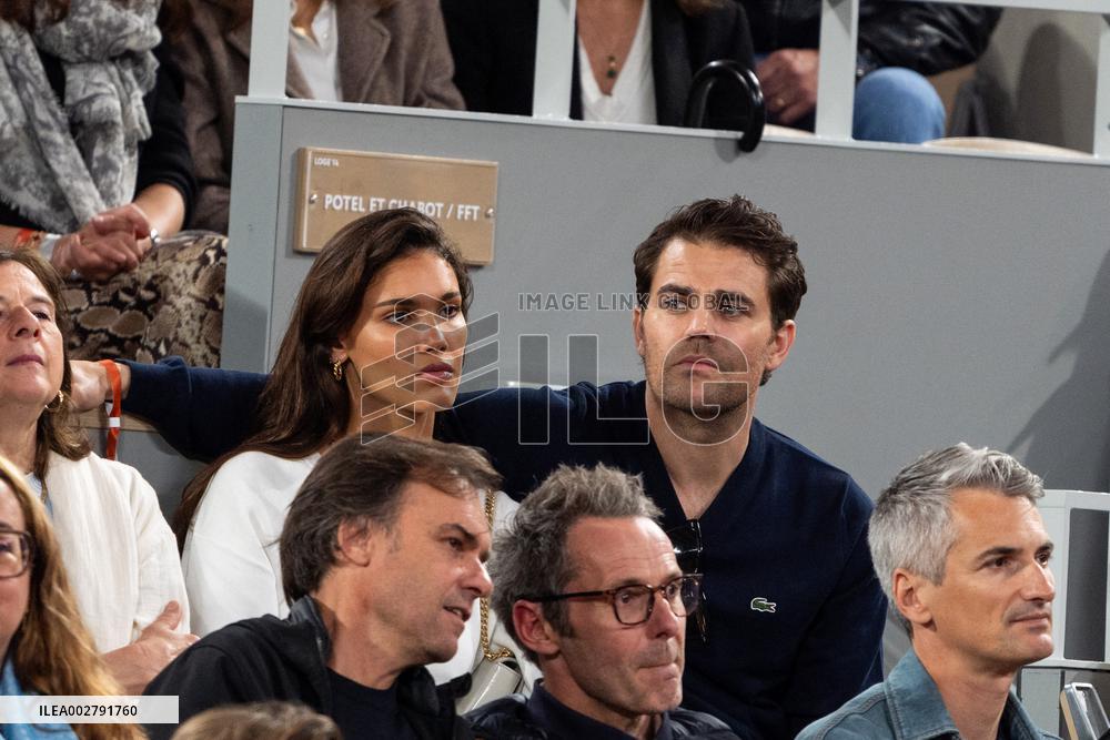 French Open - Celebrities In The Stands