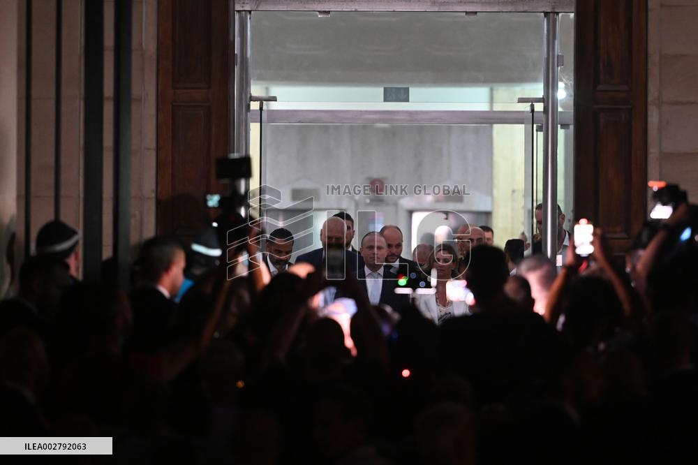 MALTA-VALLETTA-FORMER PM-CHARGE