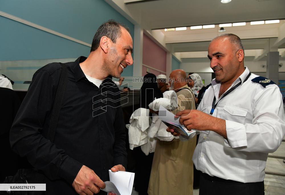 SYRIA-DAMASCUS-HAJJ PILGRIMAGE-FLIGHT-RESUMPTION