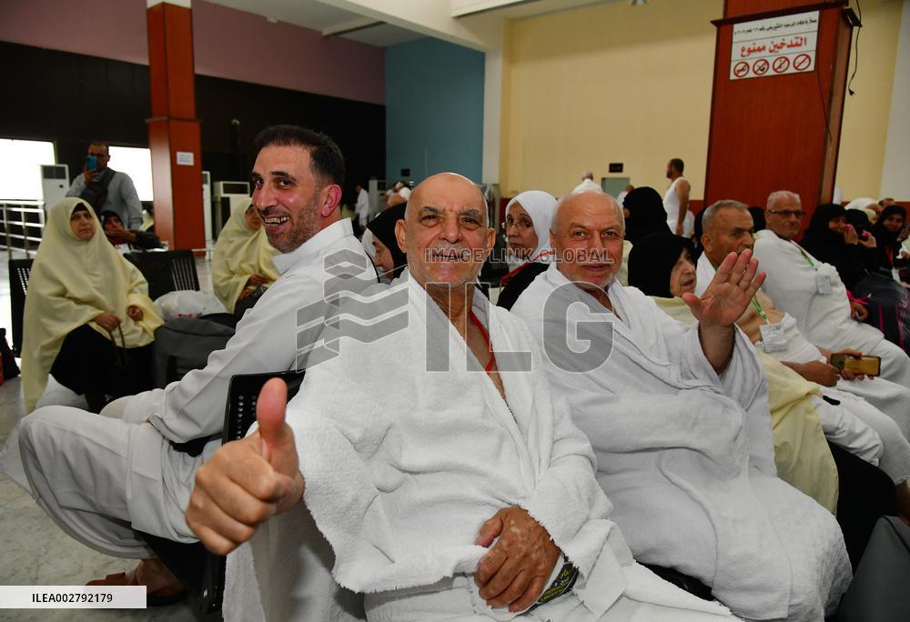 SYRIA-DAMASCUS-HAJJ PILGRIMAGE-FLIGHT-RESUMPTION