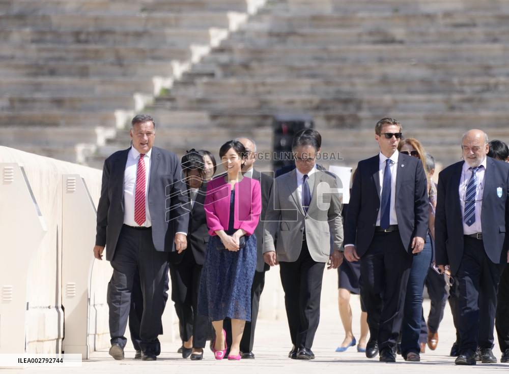 Japanese Princess Kako in Greece