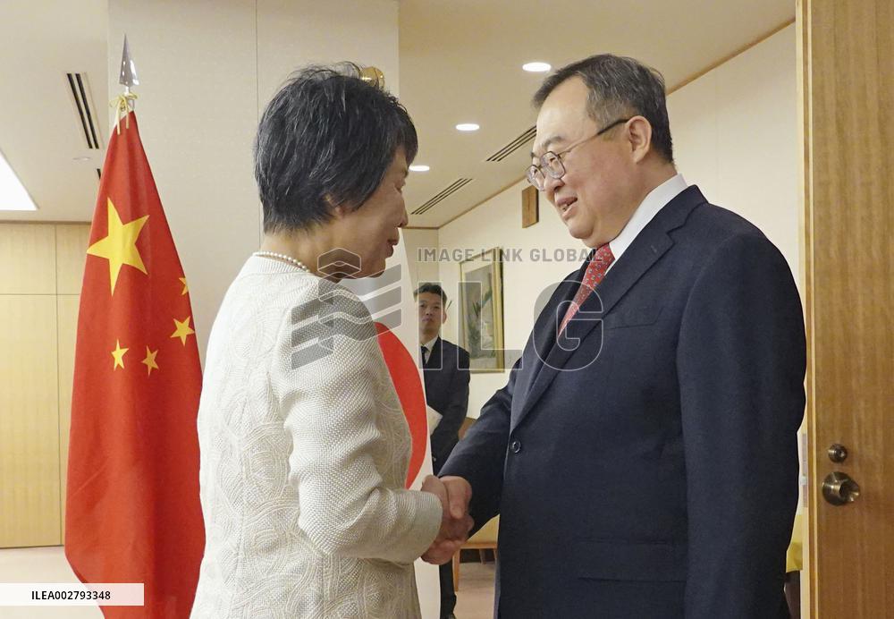 Chinese senior official in Japan