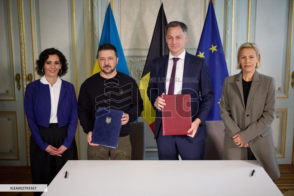 Zelensky Visits Belgium