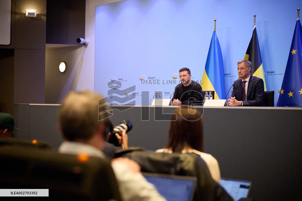 Zelensky Visits Belgium