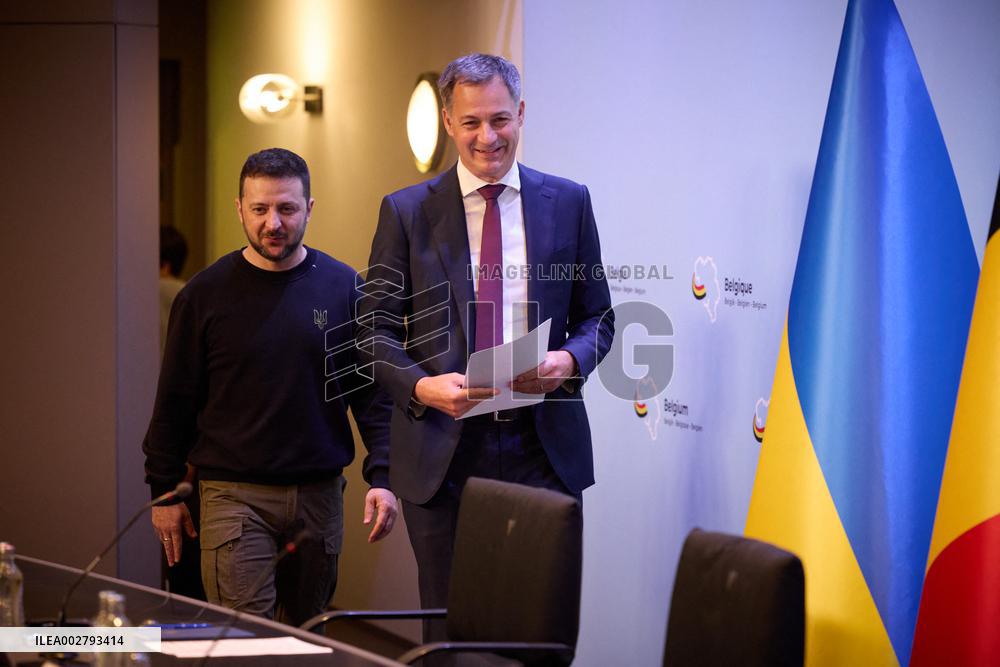 Zelensky Visits Belgium