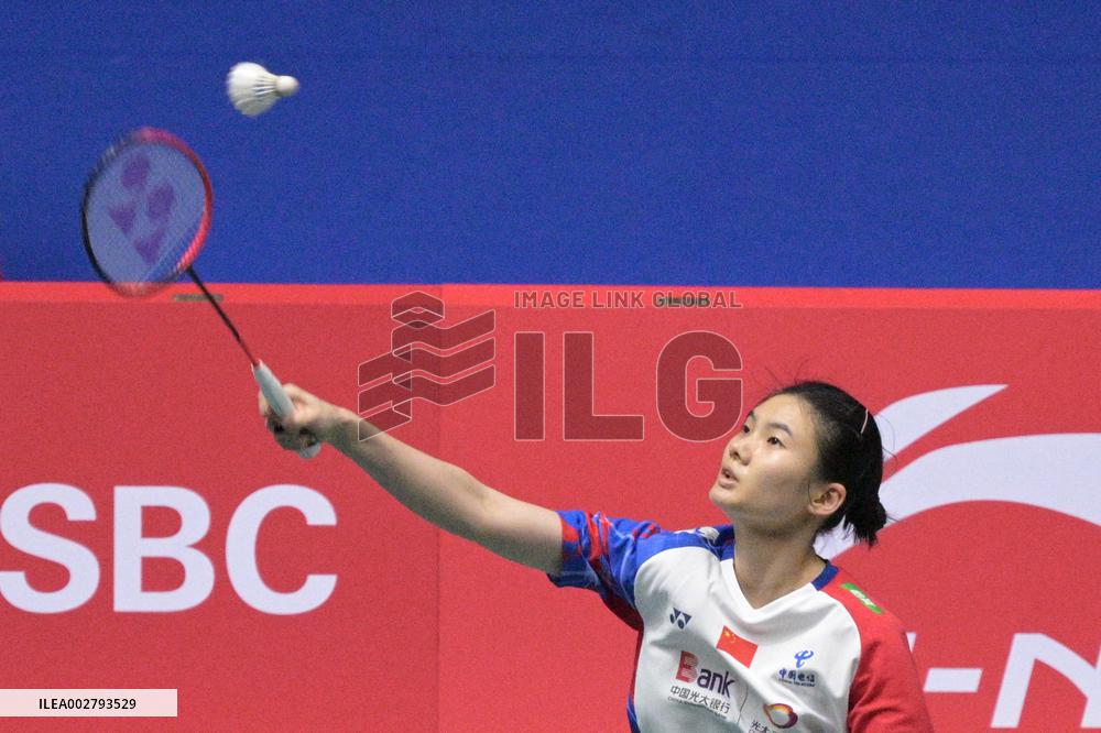 (SP)SINGAPORE-BADMINTON OPEN-WOMEN'S SINGLES