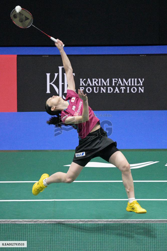 (SP)SINGAPORE-BADMINTON OPEN-WOMEN'S SINGLES