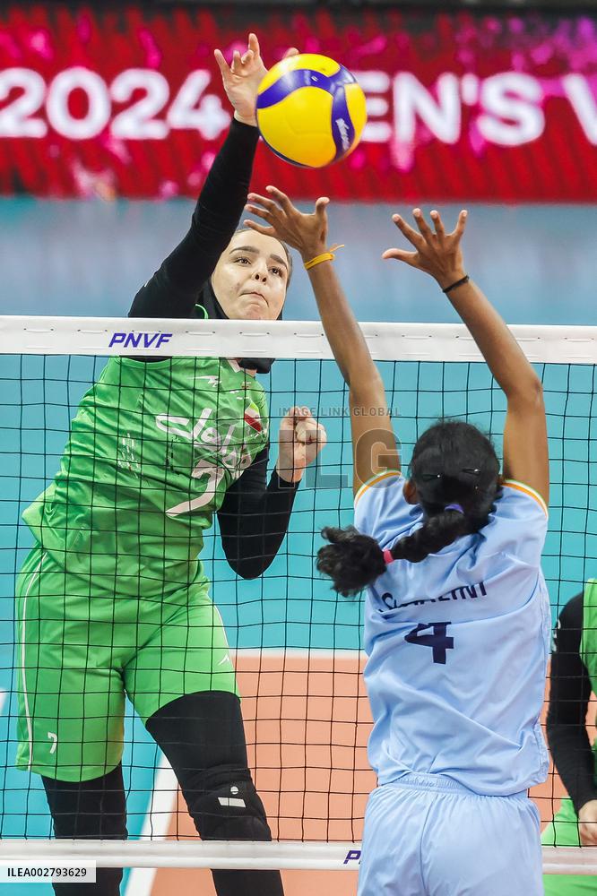 (SP)THE PHILIPPINES-MANILA-VOLLEYBALL-ASIAN WOMEN'S VOLLEYBALL CHALLENGE CUP 2024-INDIA VS IRAN