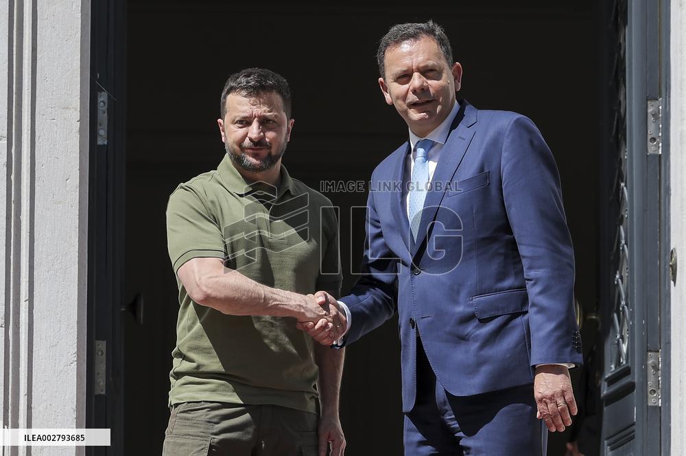 Volodymyr Zelensky's visit to Portugal