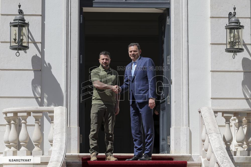 Volodymyr Zelensky's visit to Portugal
