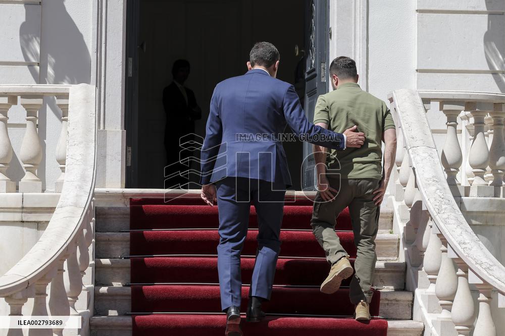 Volodymyr Zelensky's visit to Portugal