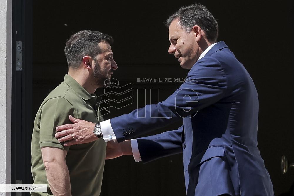 Volodymyr Zelensky's visit to Portugal