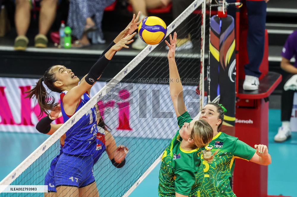 (SP)THE PHILIPPINES-MANILA-VOLLEYBALL-ASIAN WOMEN'S CHALLENGE CUP 2024-PHL VS AUS