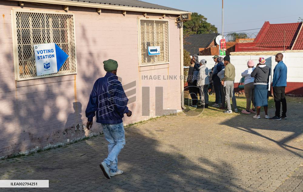 SOUTH AFRICA-JOHANNESBURG-ELECTION-VOTING