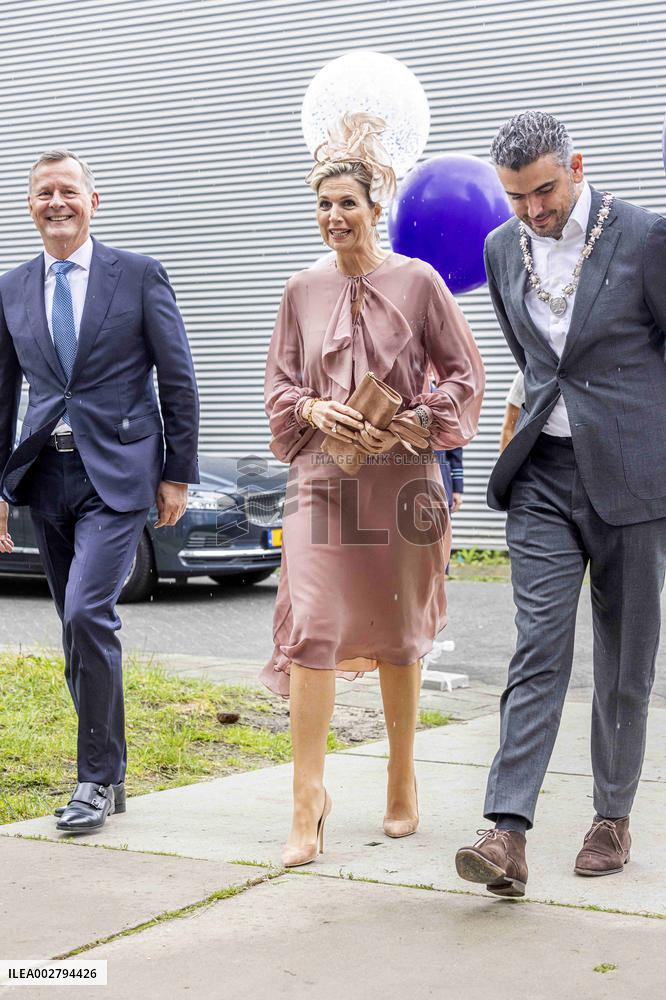 Queen Maxima Visits Jubilee Codam Coding College - Amsterdam