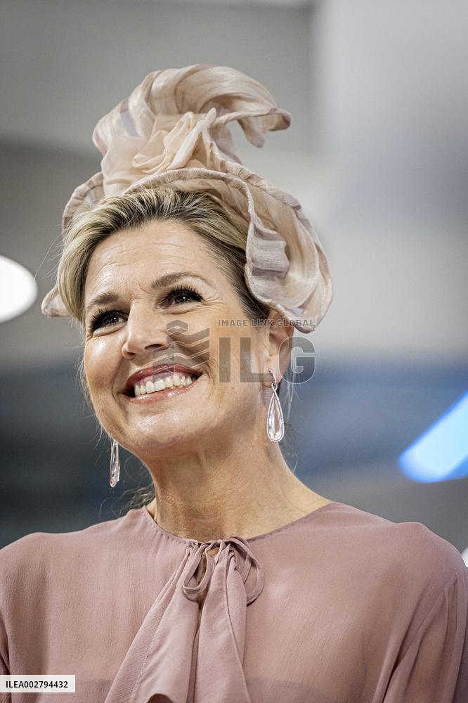 Queen Maxima Visits Jubilee Codam Coding College - Amsterdam