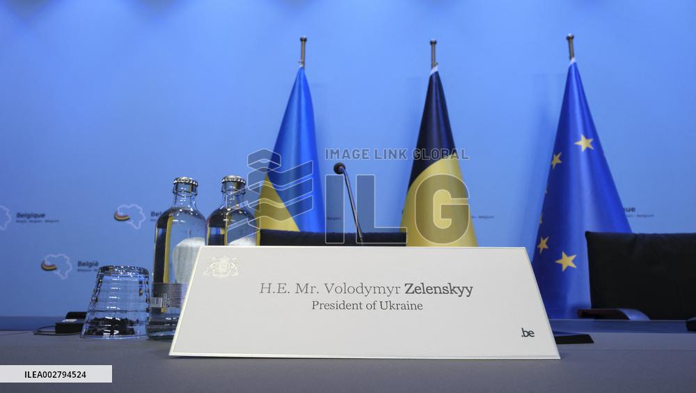 Zelensky In Brussels To Sign Bilateral Security Agreement