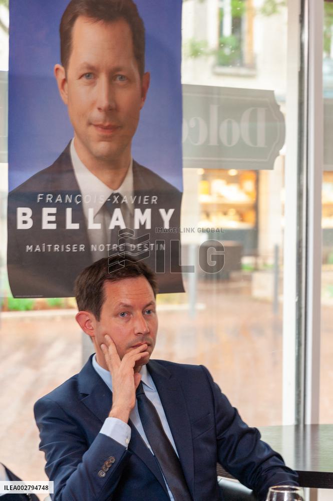 Francois-Xavier Bellamy in Troyes