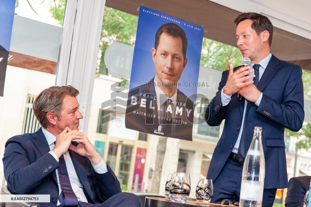 Francois-Xavier Bellamy in Troyes