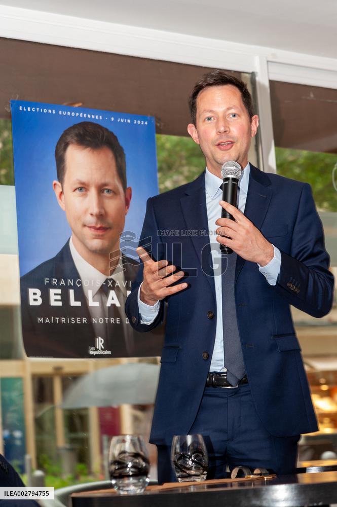 Francois-Xavier Bellamy in Troyes