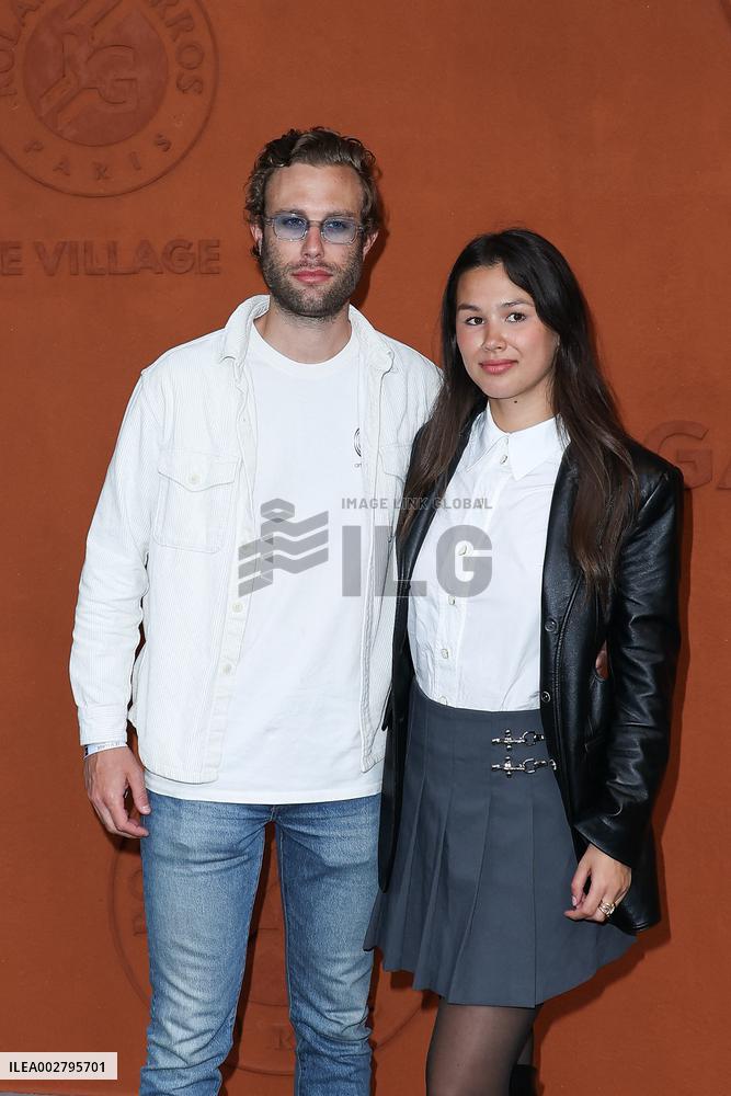 Celebrities At Village During The 2024 French Open - Village Day Four NB