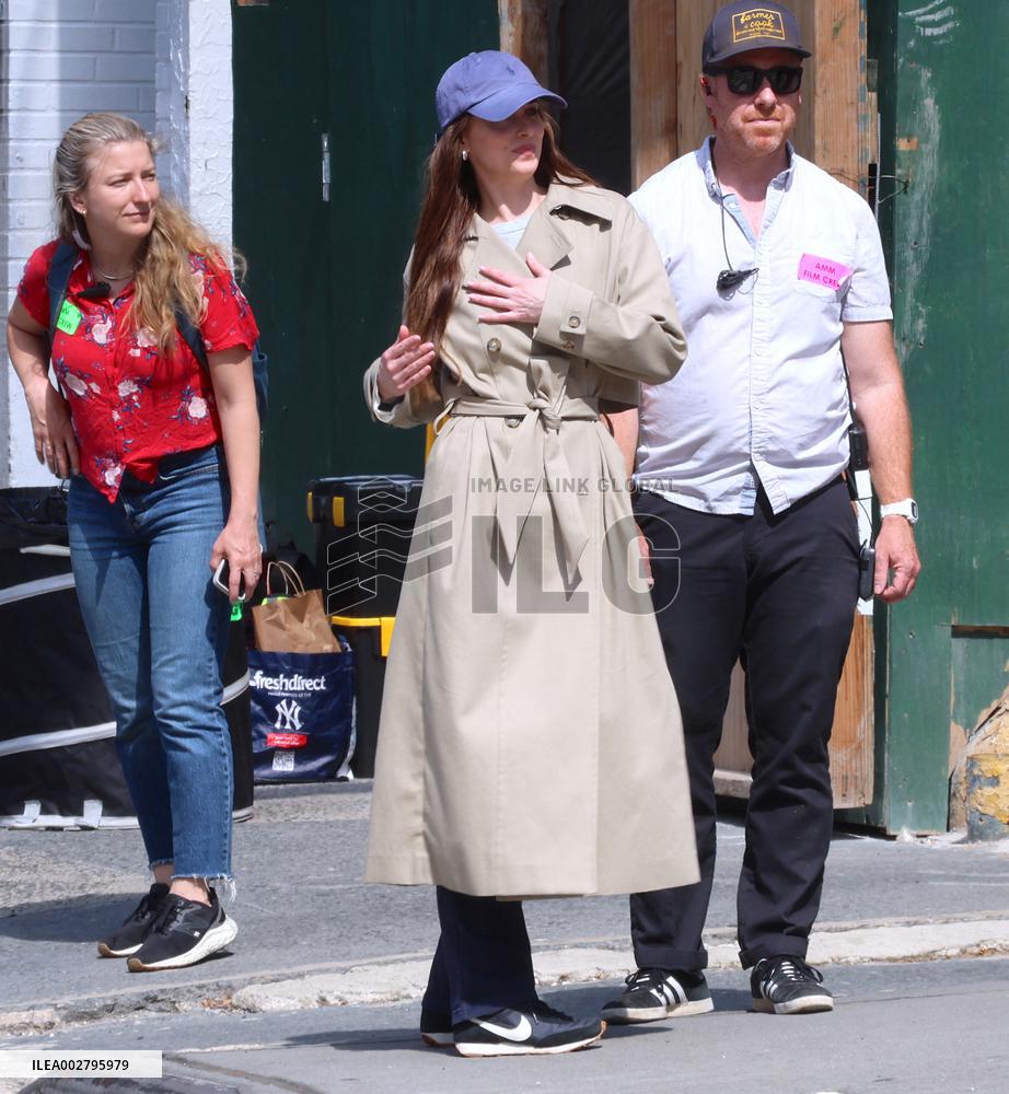 Dakota Johnson On Set - NYC