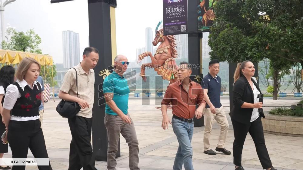 U.S. entertainment company seeks cooperation in China's Chongqing