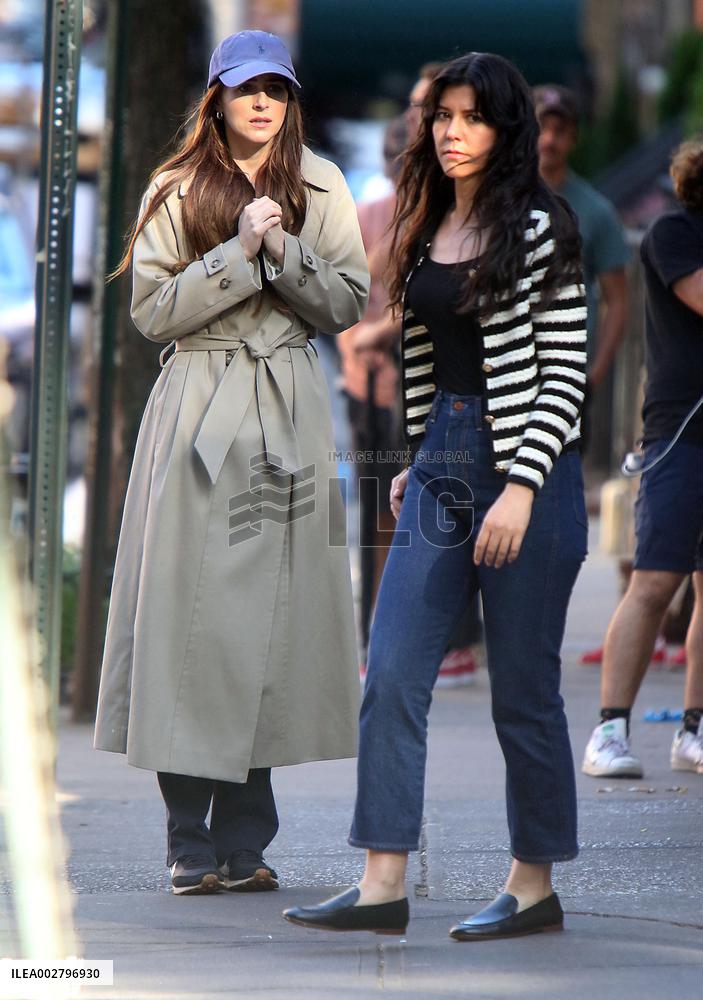Dakota Johnson On Set - NYC