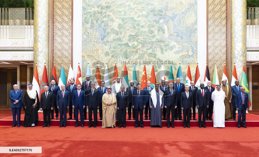 CHINA-BEIJING-XI JINPING-10TH MINISTERIAL CONFERENCE OF THE CHINA-ARAB STATES COOPERATION FORUM-OPENING CEREMONY-KEYNOTE...
