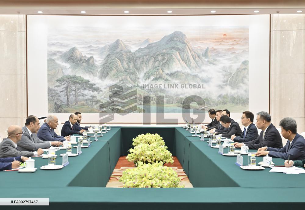CHINA-BEIJING-HAN ZHENG-ARAB LEAGUE CHIEF-MEETING (CN)