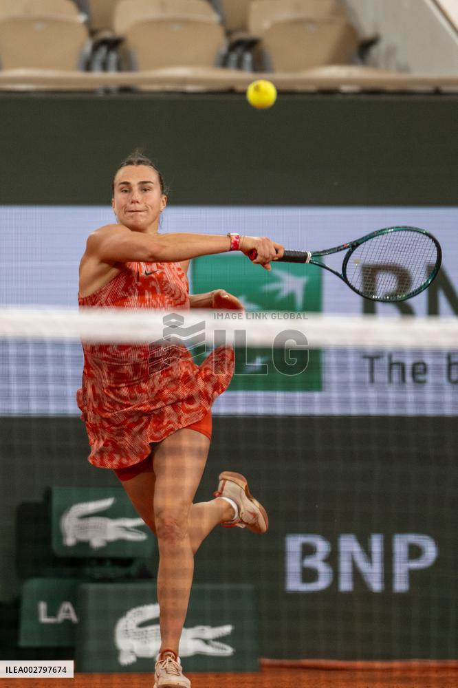 (SP)FRANCE-PARIS-TENNIS-FRENCH OPEN-WOMEN'S SINGLES