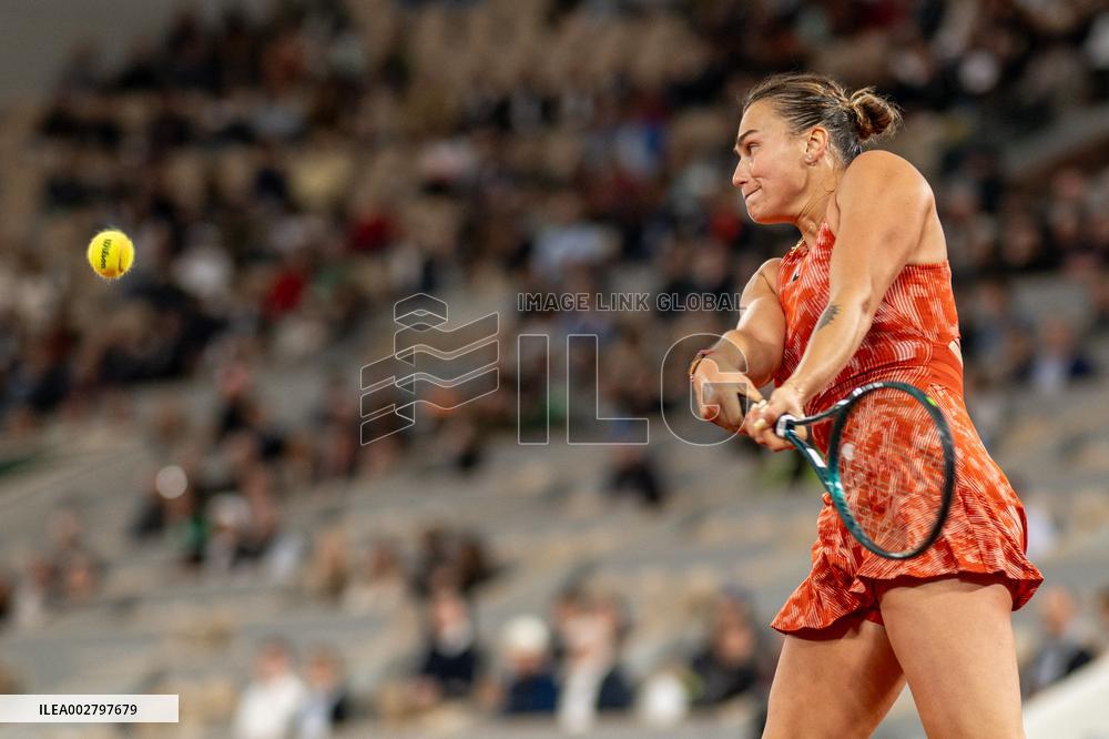 (SP)FRANCE-PARIS-TENNIS-FRENCH OPEN-WOMEN'S SINGLES