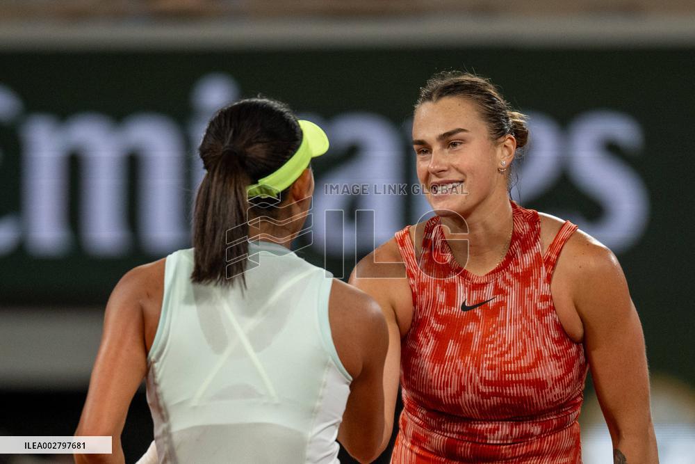 (SP)FRANCE-PARIS-TENNIS-FRENCH OPEN-WOMEN'S SINGLES