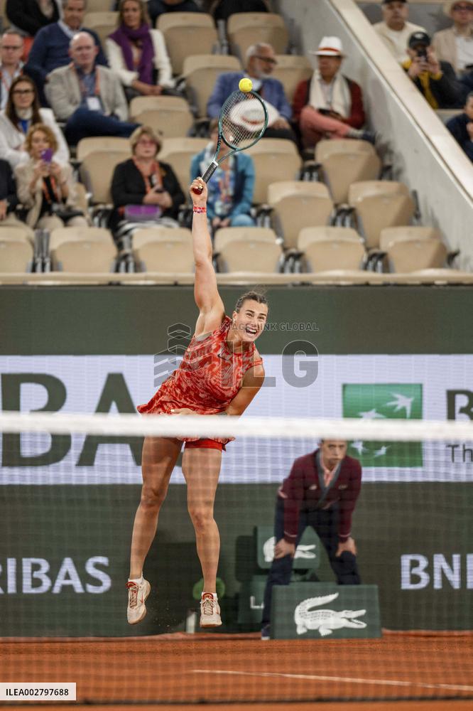 (SP)FRANCE-PARIS-TENNIS-FRENCH OPEN-WOMEN'S SINGLES