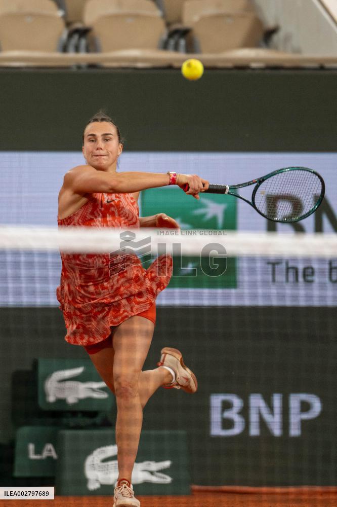 (SP)FRANCE-PARIS-TENNIS-FRENCH OPEN-WOMEN'S SINGLES