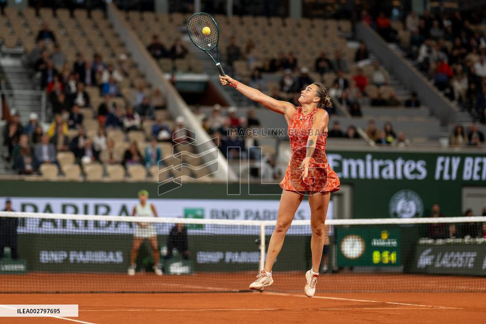 (SP)FRANCE-PARIS-TENNIS-FRENCH OPEN-WOMEN'S SINGLES
