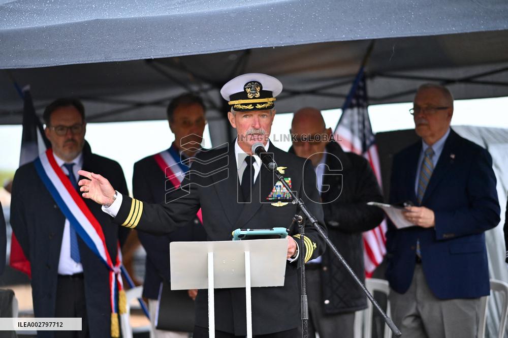 Navy Seals Memorial Inauguration - Saint-Laurent-Sur-Mer
