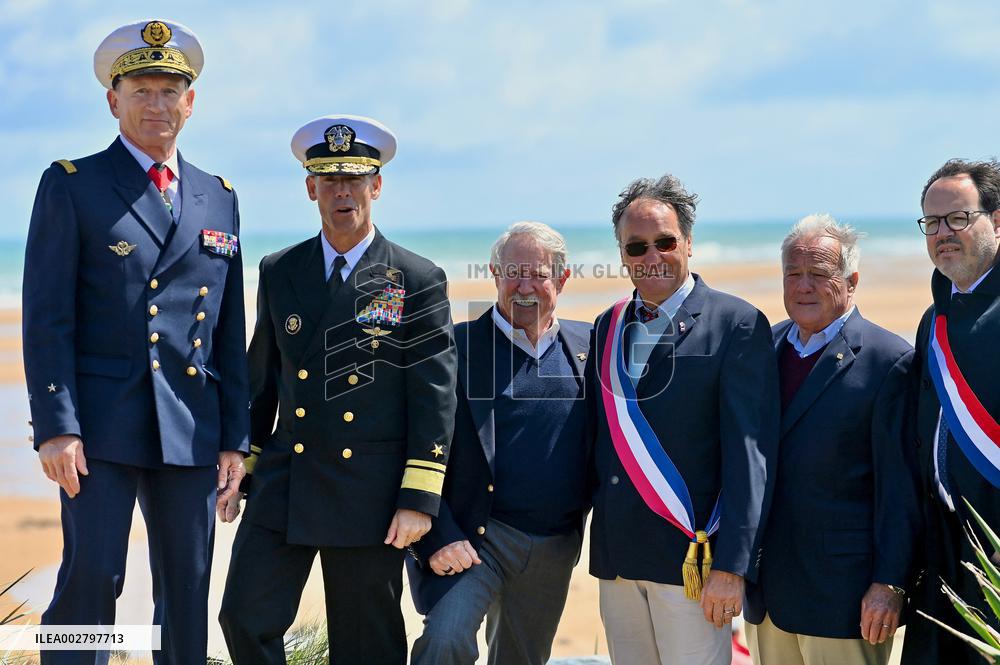 Navy Seals Memorial Inauguration - Saint-Laurent-Sur-Mer