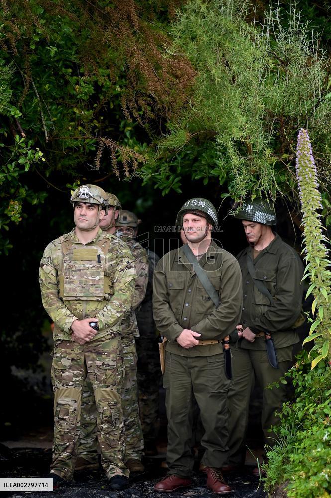 Navy Seals Memorial Inauguration - Saint-Laurent-Sur-Mer