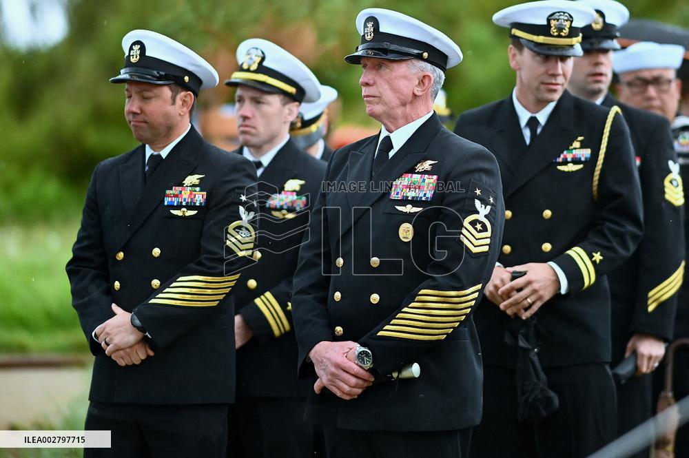 Navy Seals Memorial Inauguration - Saint-Laurent-Sur-Mer