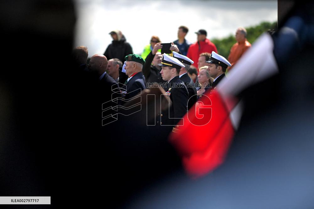 Navy Seals Memorial Inauguration - Saint-Laurent-Sur-Mer